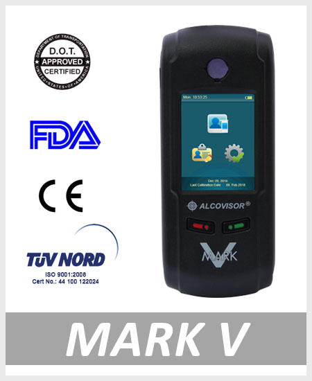 Alcohol tester breathalyzer MarkV